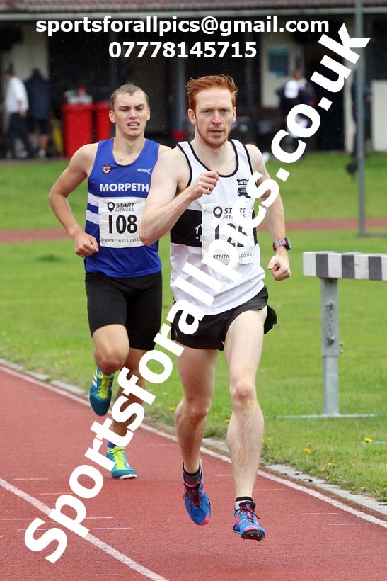 800 metres 73, NECAA Open Meeting, Morpeth, Sunday, March 23rd. David T. Hewitson/Sports for All Pics